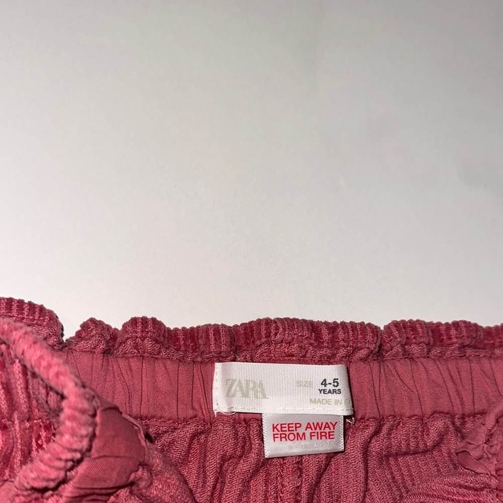 Zara Pink Ruffled Skirt